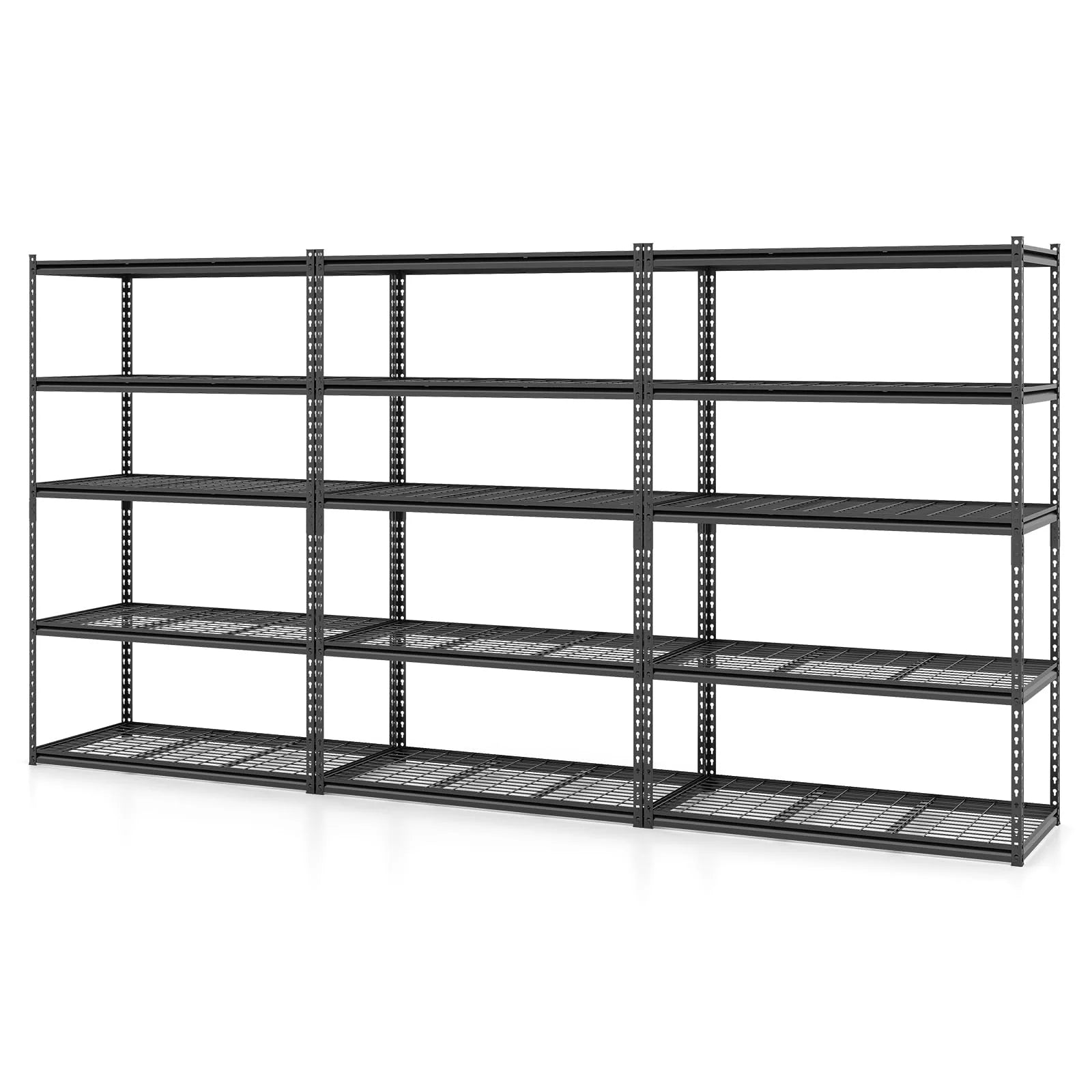 Tangkula 5-Tier Metal Storage Shelves(48"L x 24"W x 72"H) - Product image 3