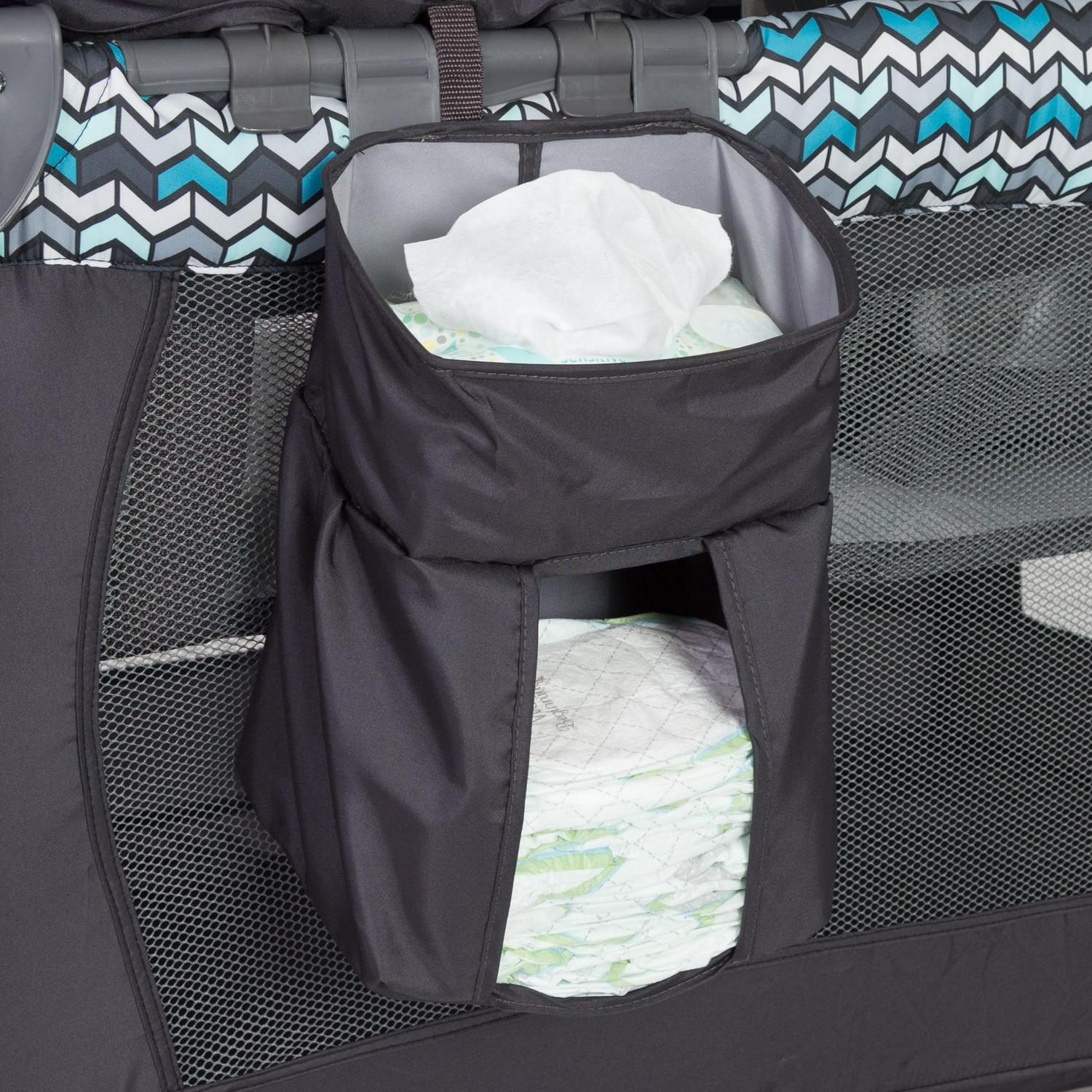 Baby Trend Resort Elite Nursery Center Playard with Bassinet and Travel Bag. Laguna Blue - Product image 6