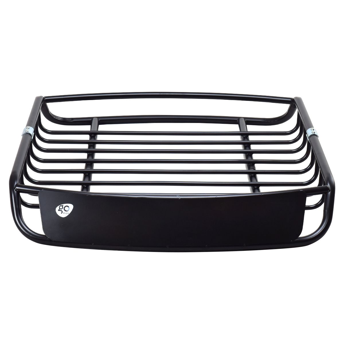 Metal Luggage Rack Vehicle Support Bar High Strength Rustproof Steel 120x98x16.5cm,Black -