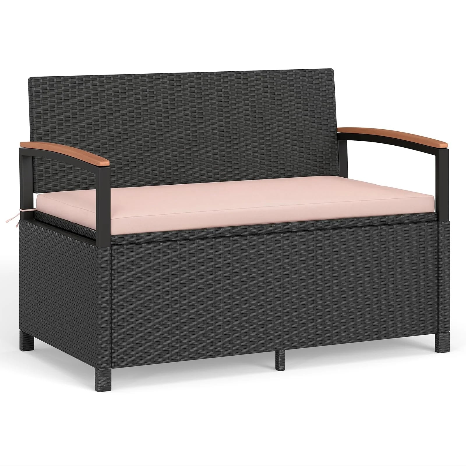 Tangkula 46 Gallon Outdoor Bench with Storage - Product image 1