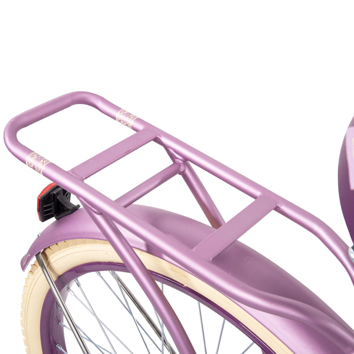 24" Nel Lusso Girls' Cruiser Bike, Purple Satin - Product image 9
