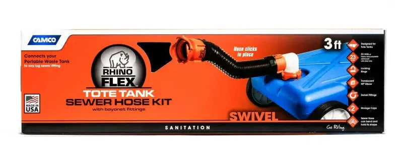 39768 Camco Sewer Hose Tote Tank Hose Kit