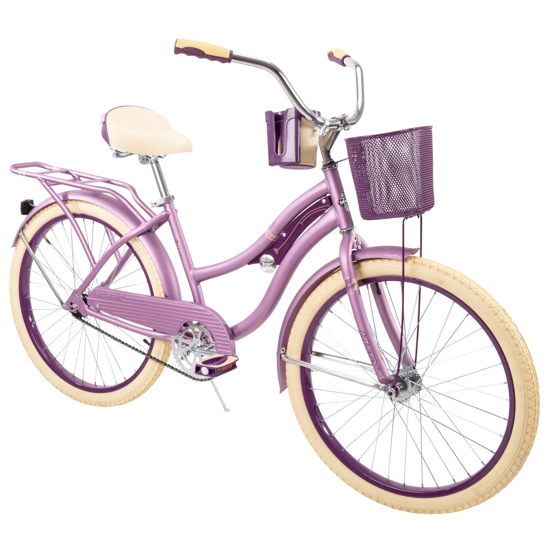 24" Nel Lusso Girls' Cruiser Bike, Purple Satin - Product image 1