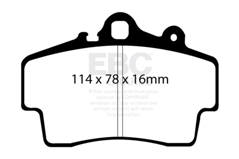 EBC - Front Bluestuff Pad PN DP51207NDX