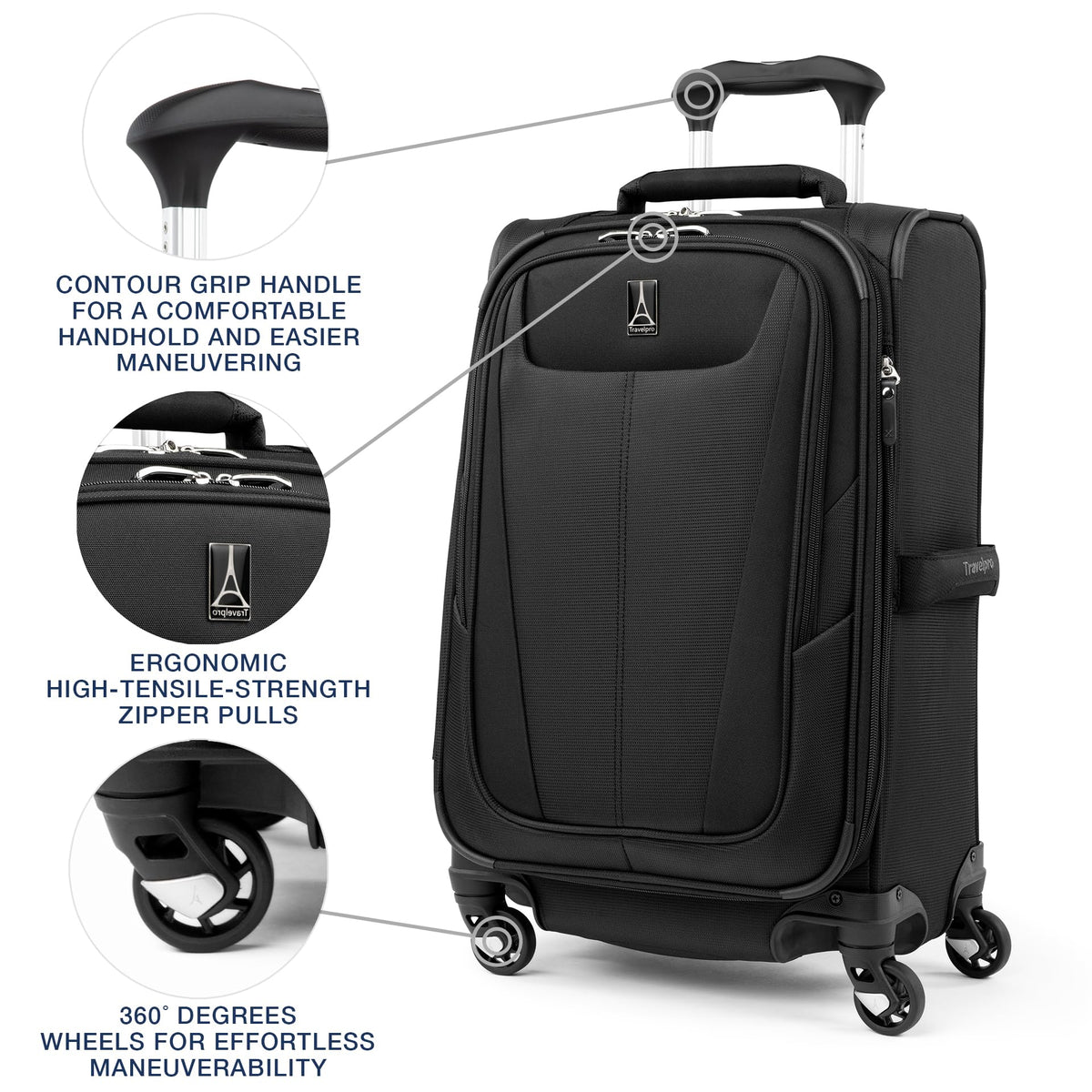 Travelpro Maxlite 5 Softside Expandable Carry on Luggage - Product image 5