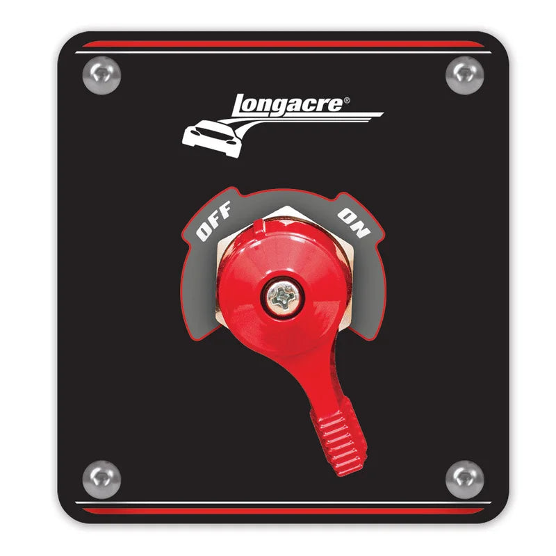 LONGACRE WEATHERPROOF HIGH CAPACITY BATTERY DISCONNECT W- PANEL -4- TERMINAL