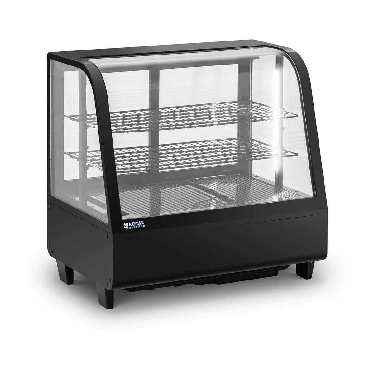 Refrigerated display case 100 liters 3 levels plastic black tempered glass 14_0005388 -