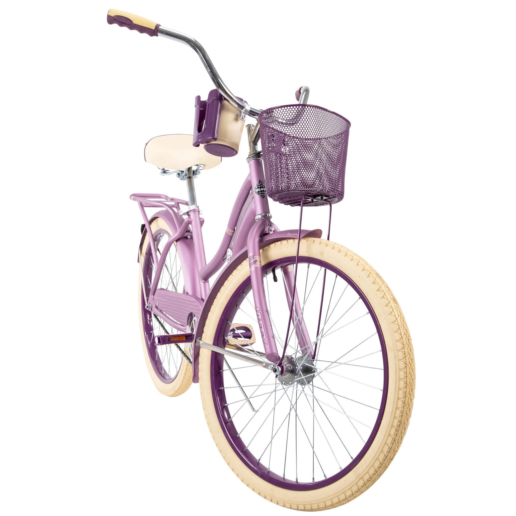24" Nel Lusso Girls' Cruiser Bike, Purple Satin - Product image 11