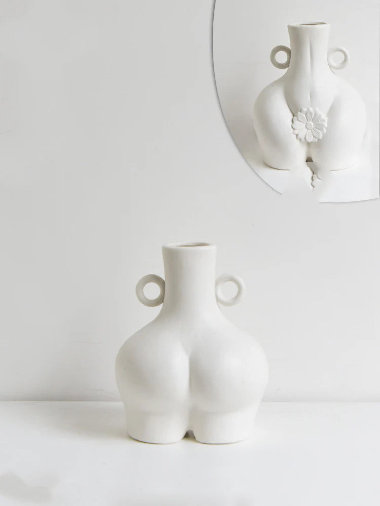 Nordic Human Body Ceramics Vases Home Decoration Accessories Office Dining Table Flower Arrangement - Product image 8