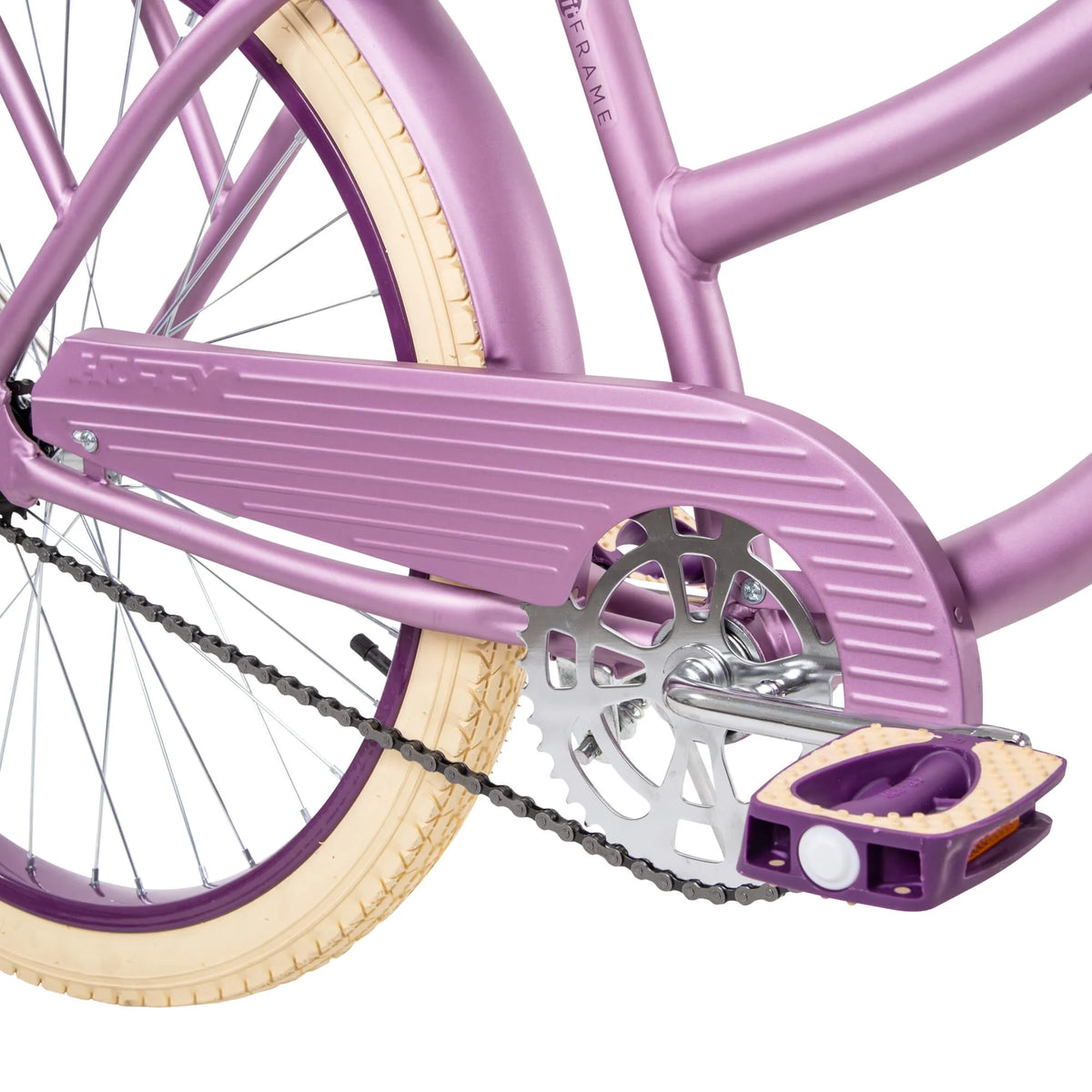 24" Nel Lusso Girls' Cruiser Bike, Purple Satin - Product image 8