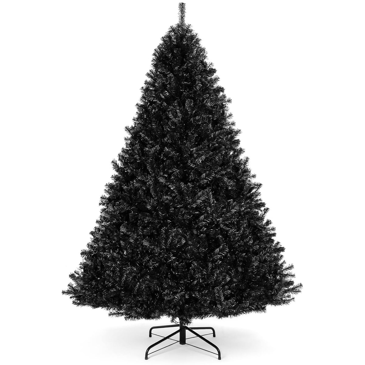 Best Choice Products 4.5ft Artificial Full Black Christmas Tree Holiday Decoration w/ 362 Branch Tips - Product image 1