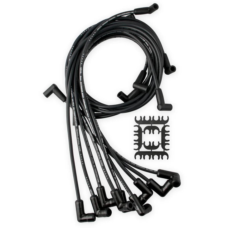 ACCEL 9018CK - Extreme 9000 Black Ceramic Boot Spark Plug Wire Set