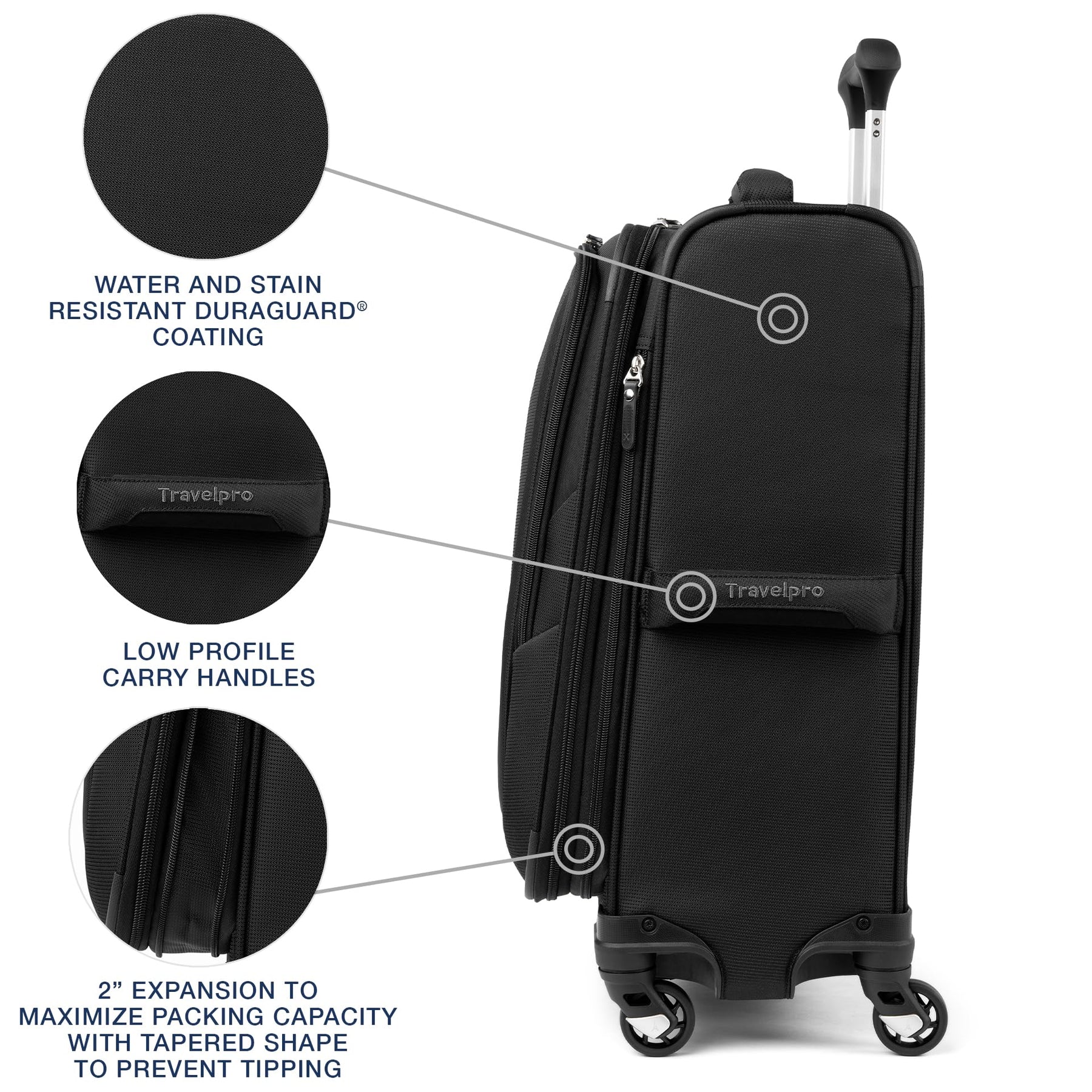 Travelpro Maxlite 5 Softside Expandable Carry on Luggage - Product image 4