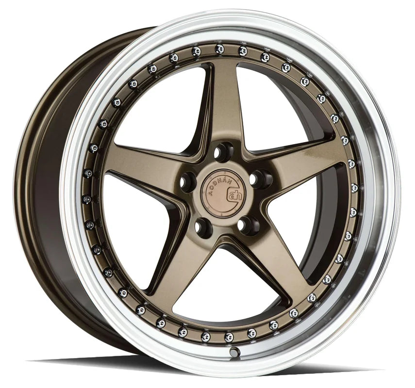 Aodhan DS05 18" 5x114.3 Bronze w/Machined Lip
