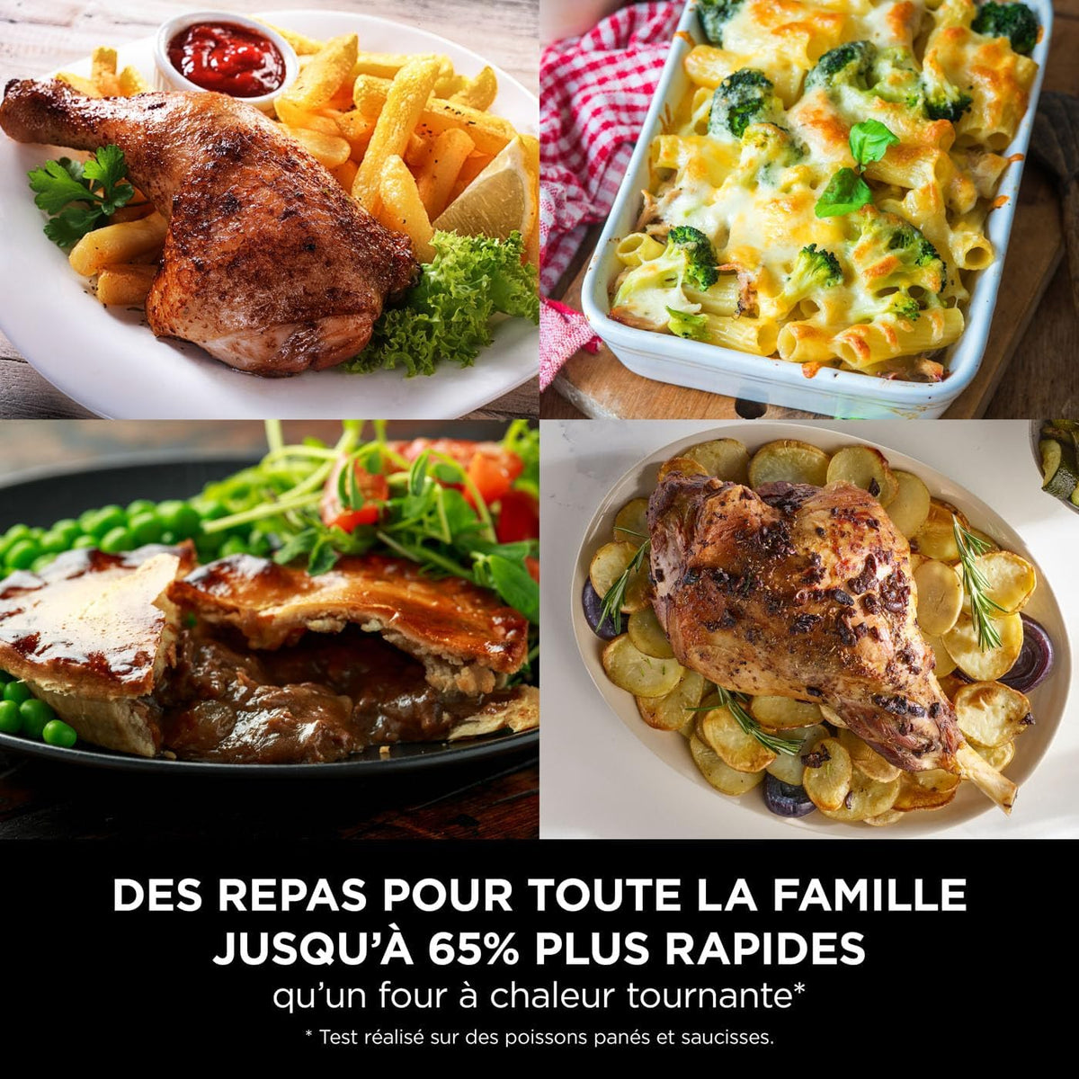 Foodi FlexDrawer Air Fryer, Dual Zone with Removable Divider, Large 10.4 L Drawer, 7-in-1, Dual Zone, Oil-Free, Dishwasher Safe Non-Stick Parts, Black AF500EU