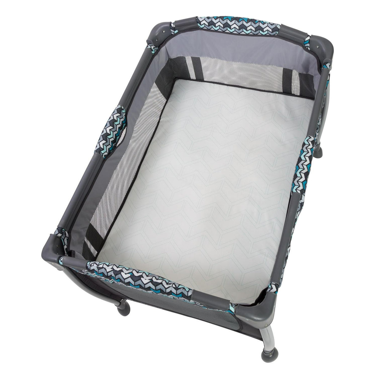 Baby Trend Resort Elite Nursery Center Playard with Bassinet and Travel Bag. Laguna Blue - Product image 4
