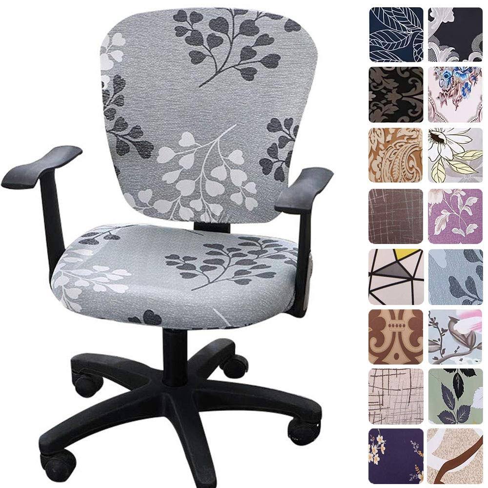 Melaluxe Computer Office Chair Covers - Protective & Stretchable Universal Chair Cover Stretch Rotating - Product image 1