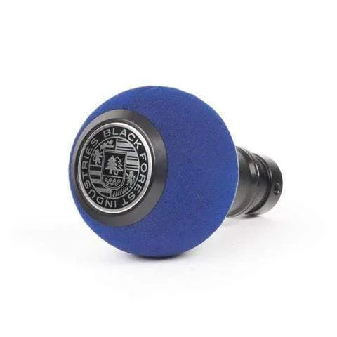 BFI GS2 Heavy Weight Shift Knob - Blue Alcantara - Black Anodized (Porsche 964-997 Fitment)