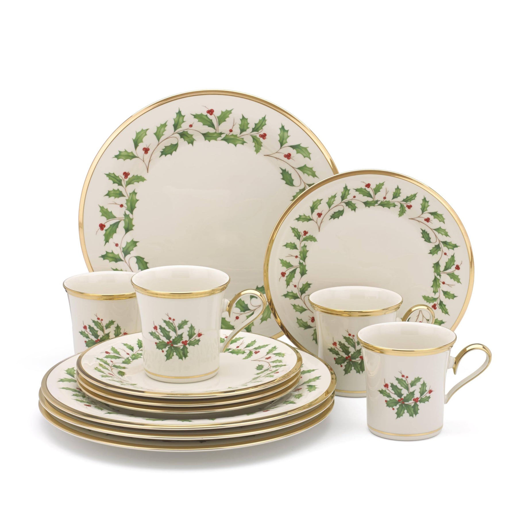 Lenox Holiday 12 Piece Dinnerware Set - Product image 1
