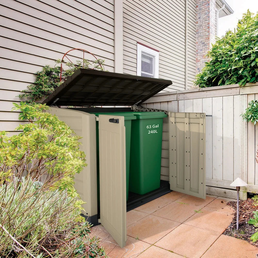Keter Store It Out MAX Horizontal Durable Resin Outdoor Storage Shed with Heavy Duty Floor and Locking - Product image 10