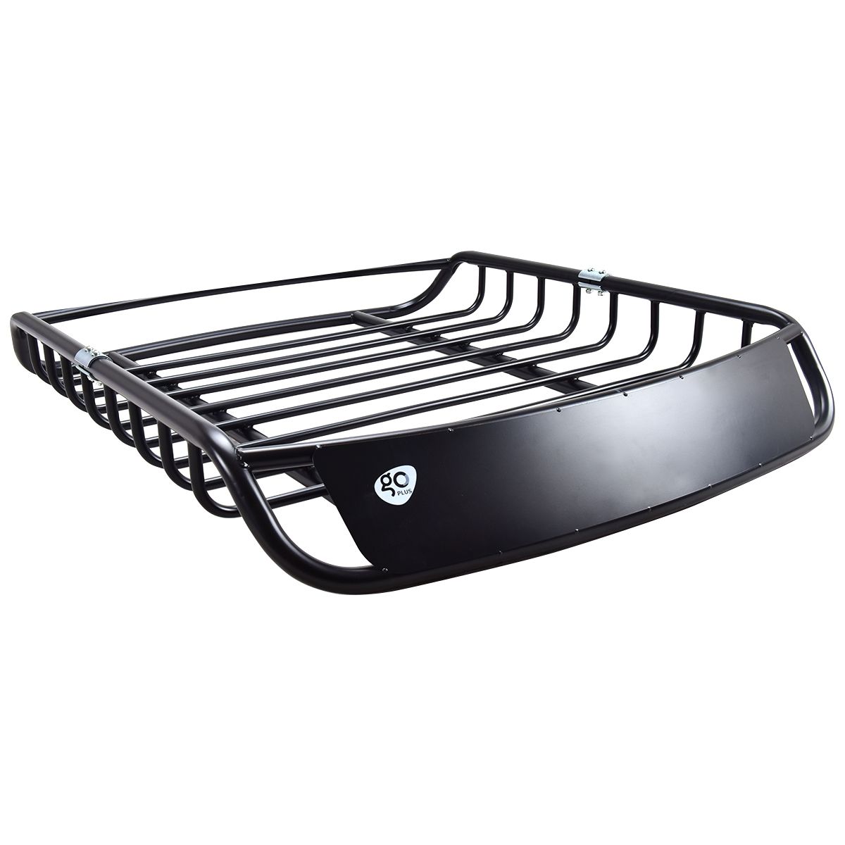 Metal Luggage Rack Vehicle Support Bar High Strength Rustproof Steel 120x98x16.5cm,Black -