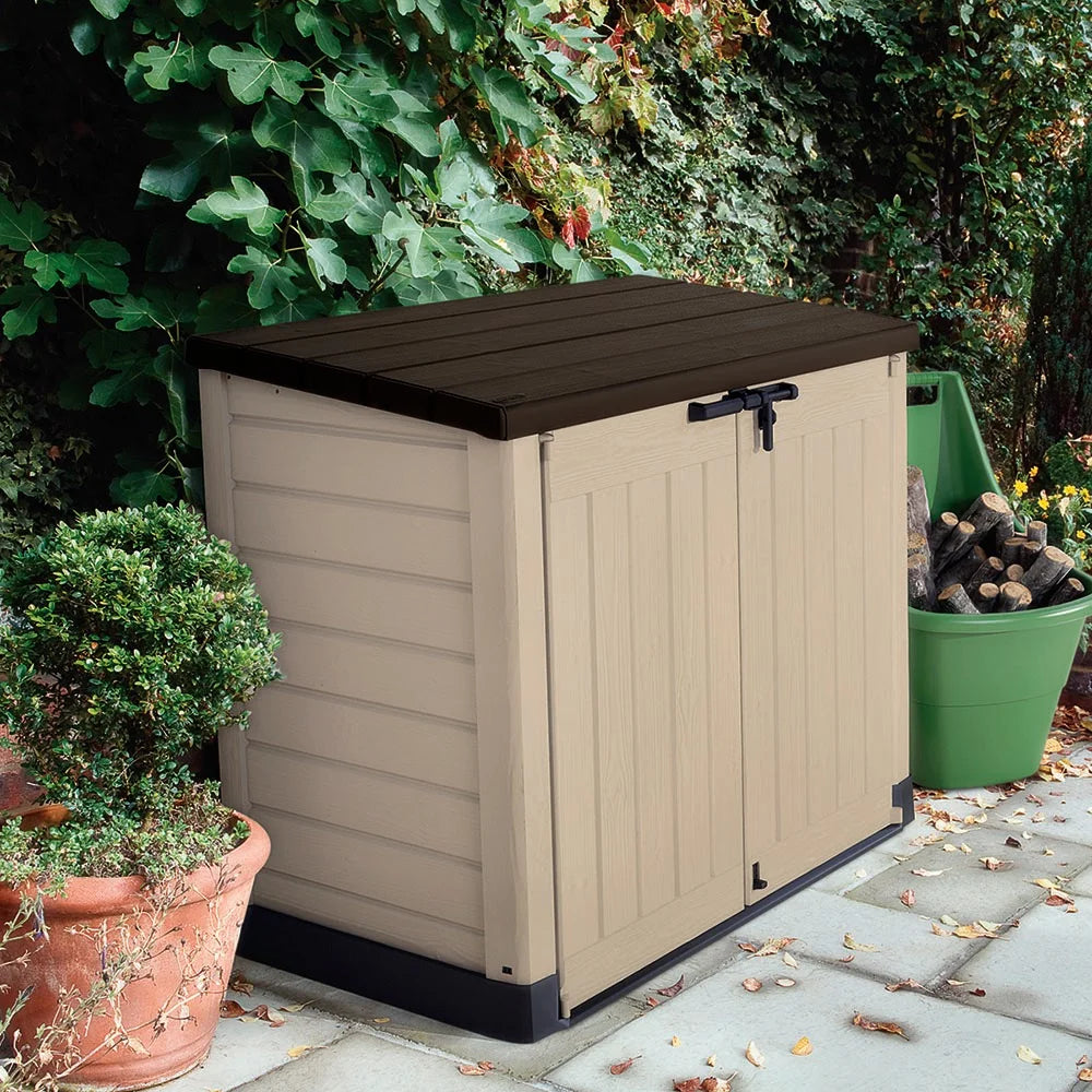 Keter Store It Out MAX Horizontal Durable Resin Outdoor Storage Shed with Heavy Duty Floor and Locking - Product image 9