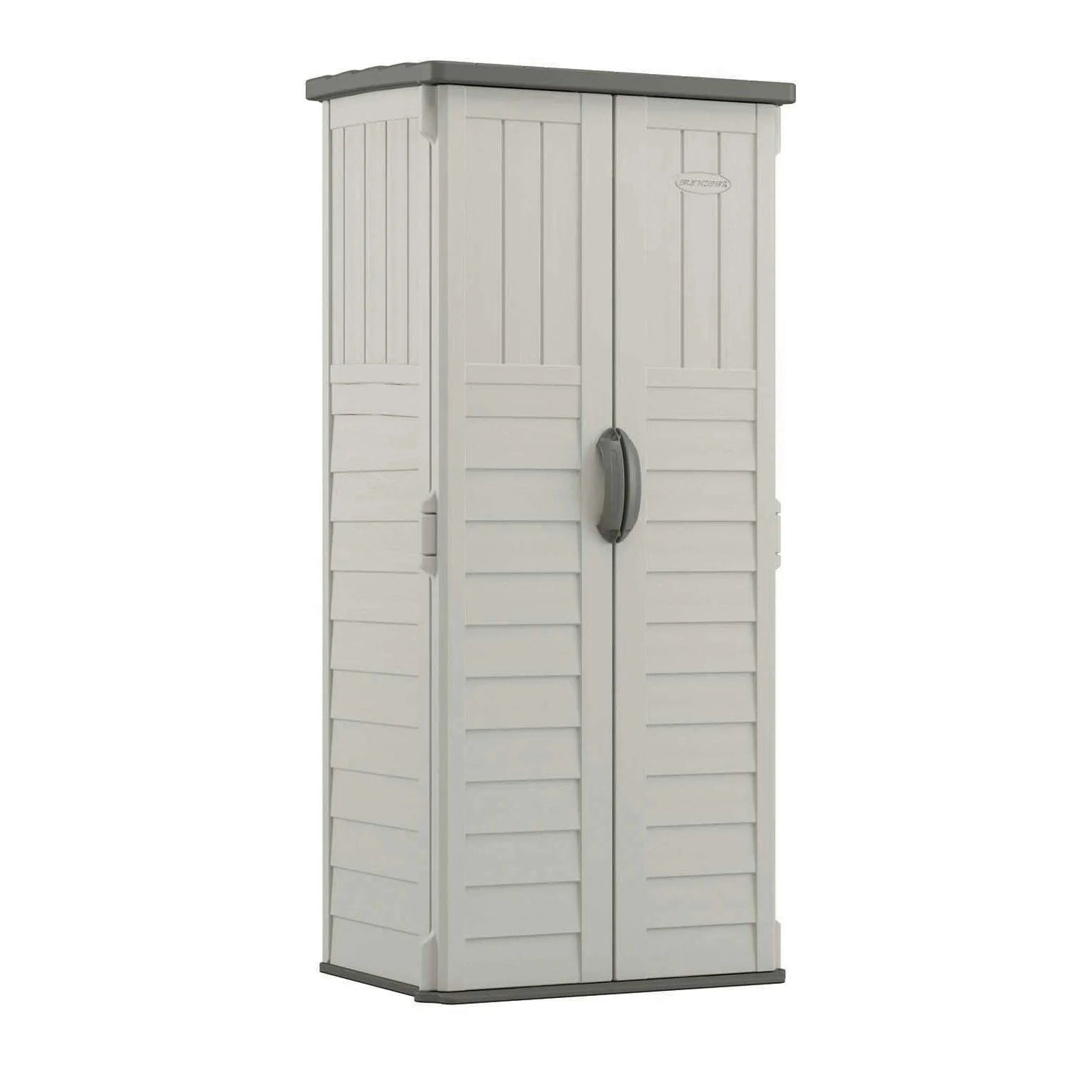 Suncast BMS1250 Resin Vertical Storage Shed Building, 22 Cubic Feet - Product image 1