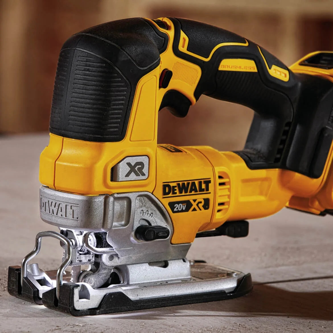 DEWALT 20V MAX XR Cordless Jig Saw DCS334B, 3, 200 Blade Speed, Brushless Motor, LED Light (Bare Tool Only) - Product image 4