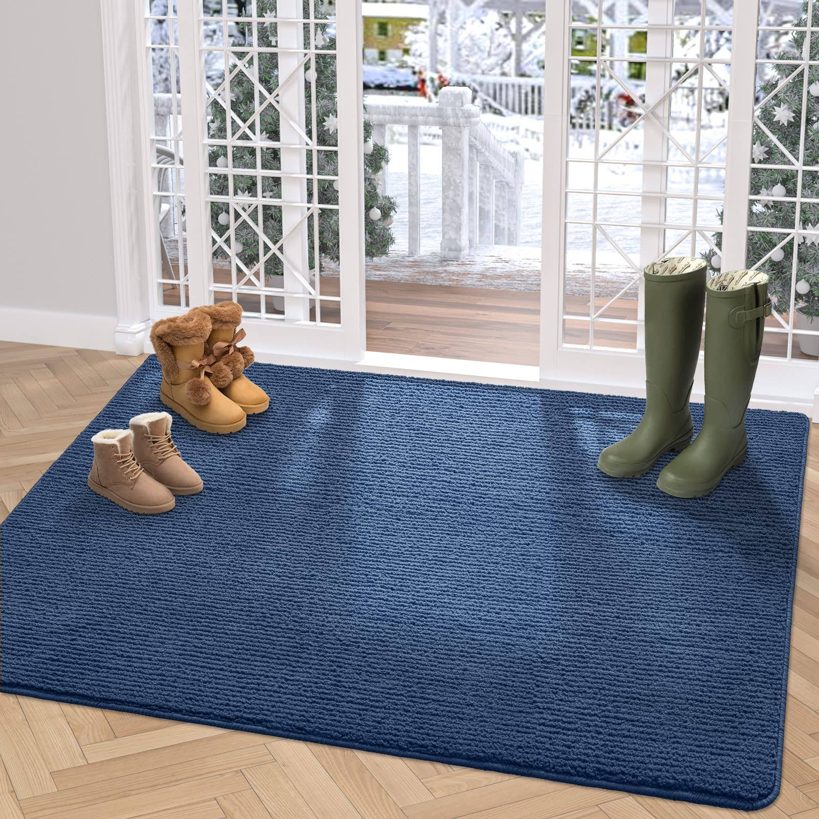 DEXI Door Mat Entryway Doormat Front Entrance Non-Slip Low Profile Washable for Inside Entry 31.5 inchx47 - Product image 1