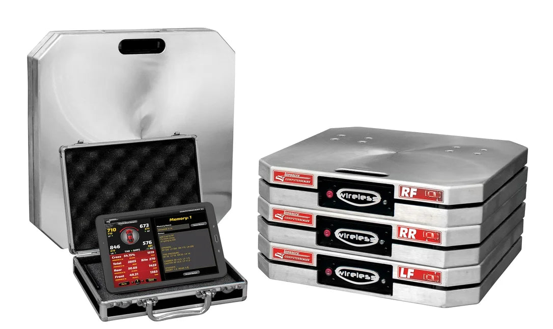 COMPUTERSCALES® WIRELESS 10" TABLET XLi™ 3000 lb Dual Load Cell
