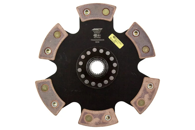 ACT 6250007 - 1995 Toyota Tacoma 6 Pad Rigid Race Disc