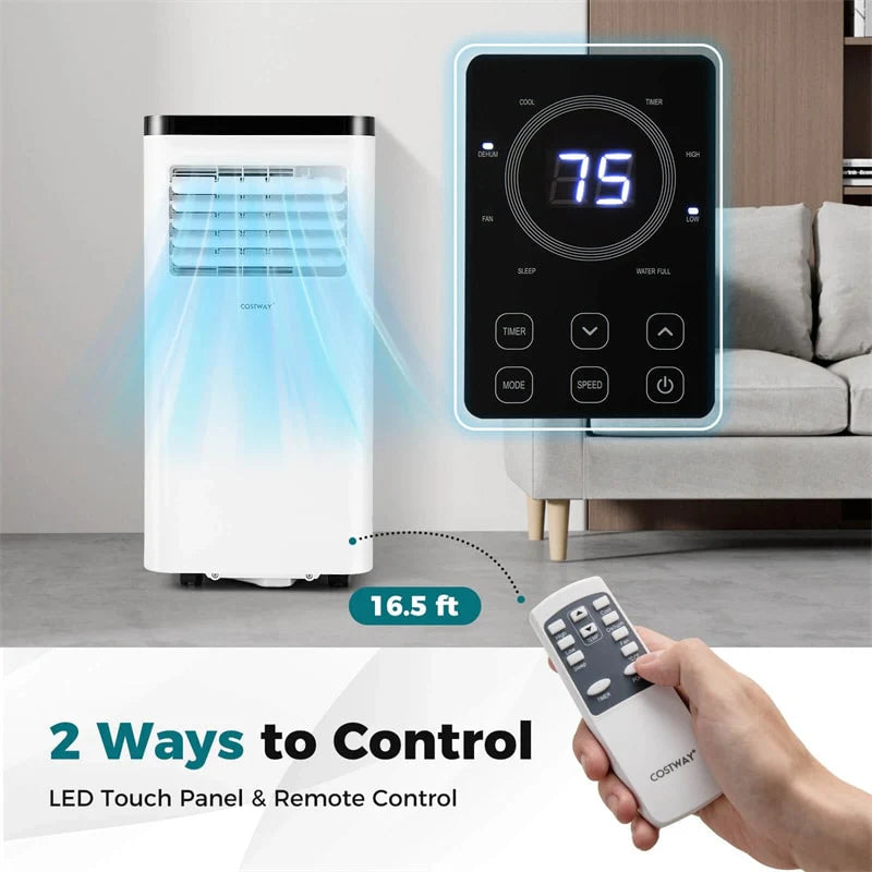 10000 BTU Portable Air Conditioner, 3-in-1 AC Unit, Fan & Dehumidifier with Sleep Mode - Product image 7
