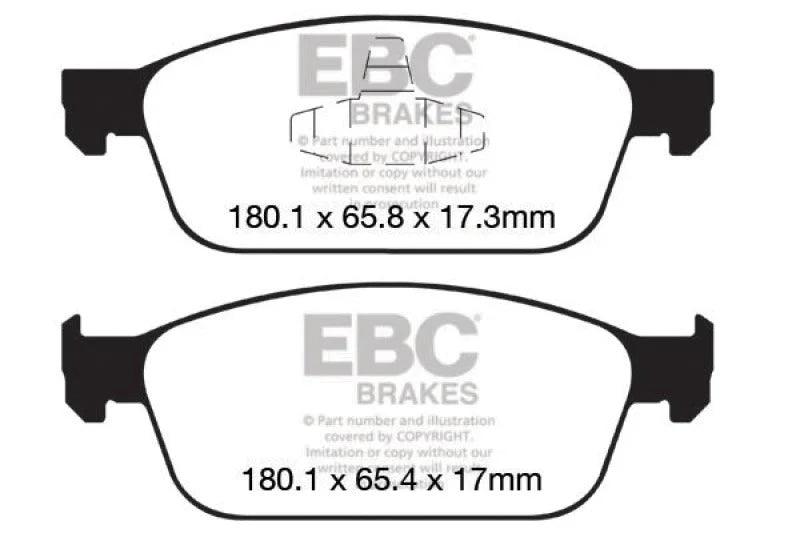 EBC - Front Greenstuff Pad PN DP22145