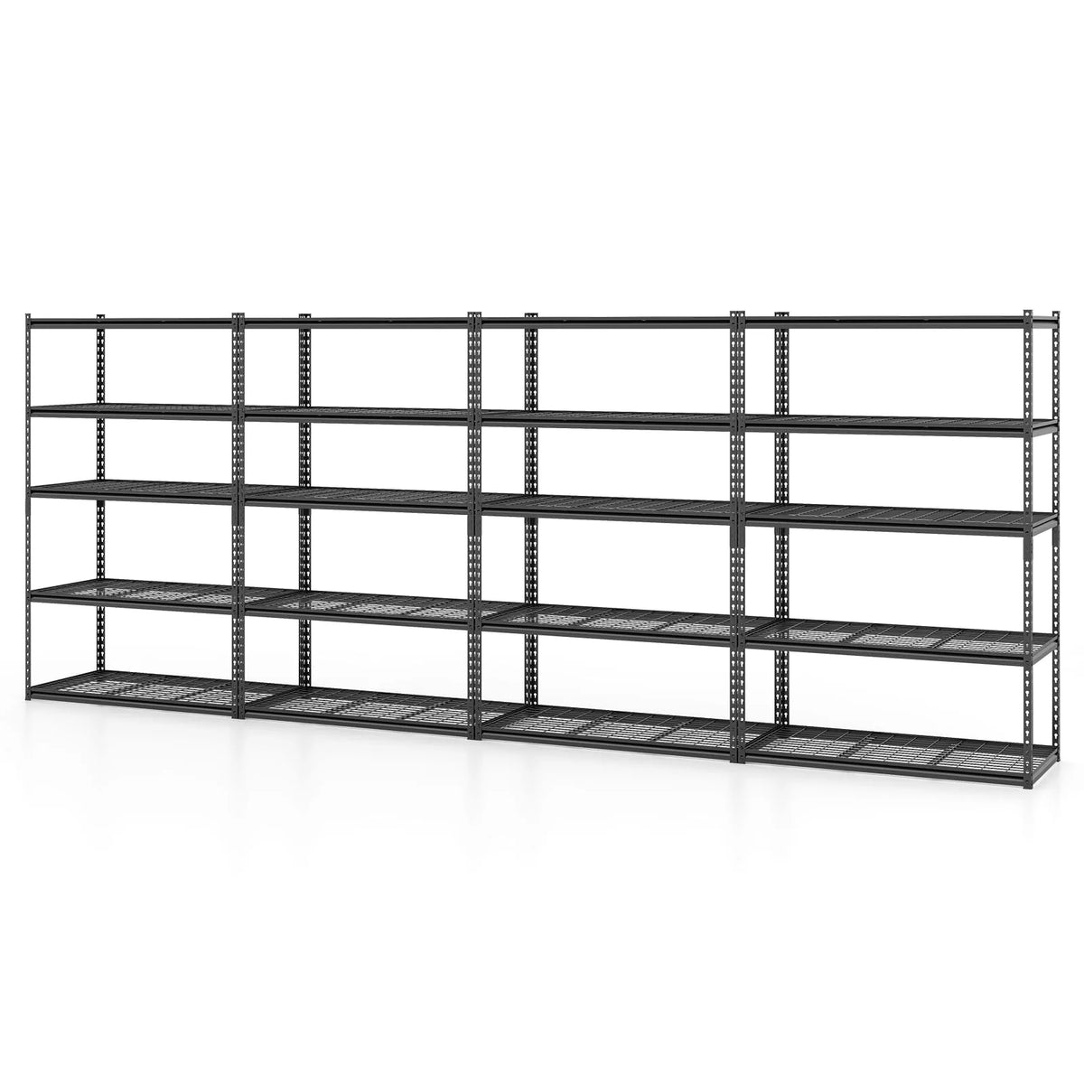 Tangkula 5-Tier Metal Storage Shelves(48"L x 24"W x 72"H) - Product image 4