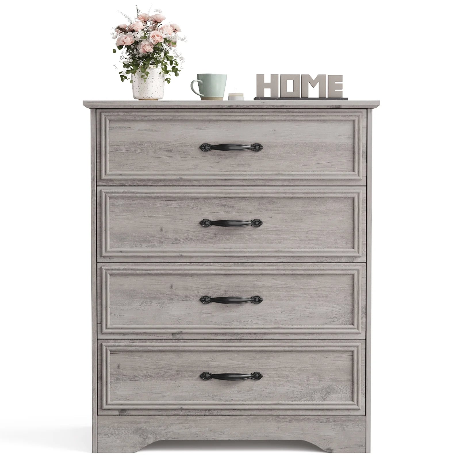 Holliwill 4 Drawer Dressers for Bedroom, Modern Wood Chest of Drawers Storage Cabinet for Living Room - Product image 9
