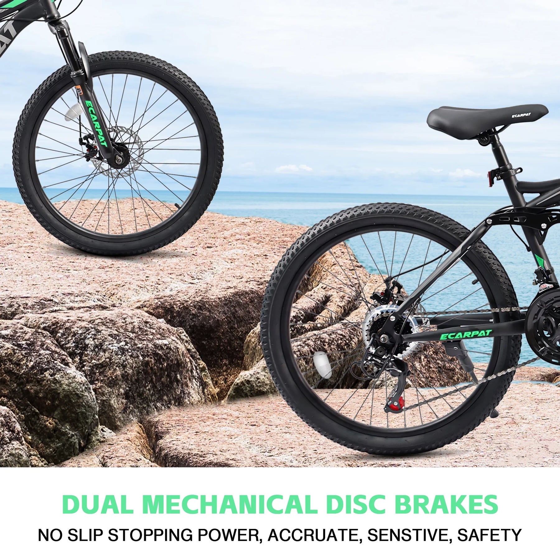 Ecarpat 26 in Mountain Bike, 21 - Speed Bike with Dual Suspension, High - Product image 14