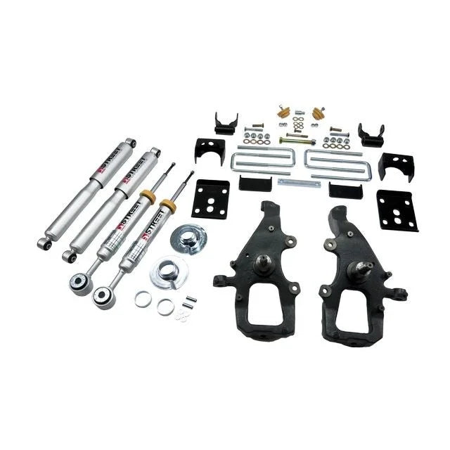 BELLTECH 911SP LOWERING KITS Front And Rear Complete Kit W/ Street Performance Shocks 2004-2008 Ford F150 (2WD (All Cabs)) +1 in. to -3 in. F/5 in. R drop W/ Street Performance Shocks