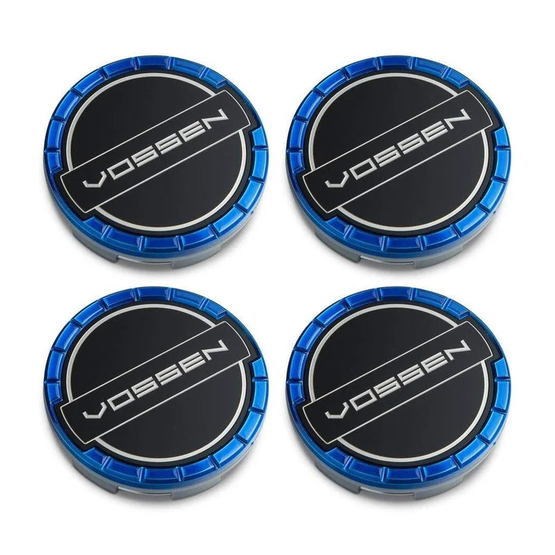 Vossen Classic Billet Sport Cap Set For CV/VF/HF Series Wheels (Fountain Blue)