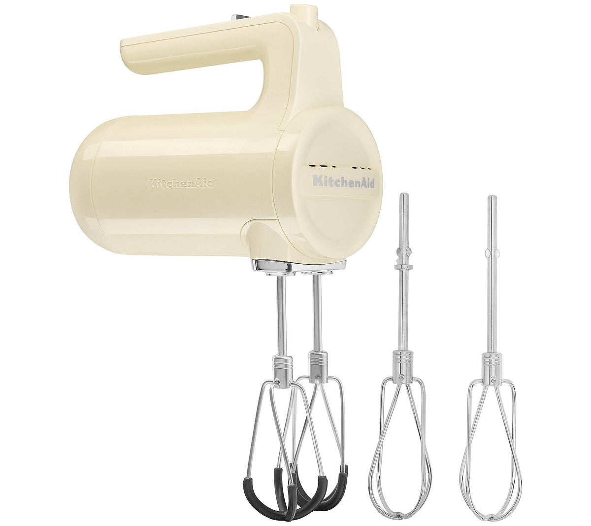 KitchenAid Cordless 7-Speed Hand Mixer w/FlexEdge Beaters, Almond Cream - Product image 1