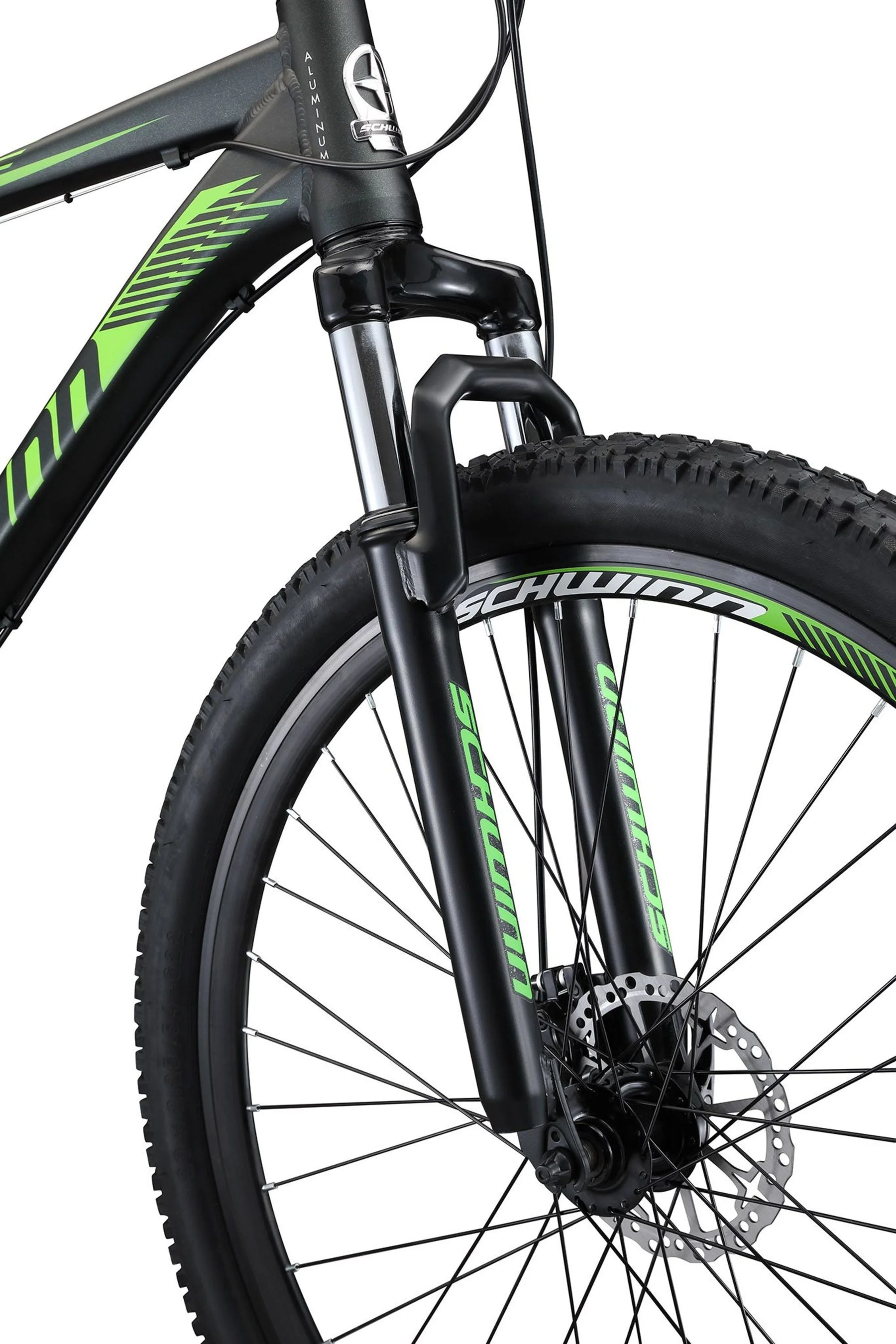 29 - In. Boundary Mens Mountain Bike, Black and Green - Product image 5