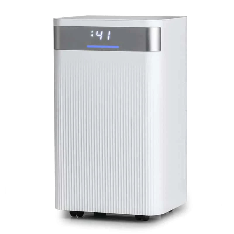 32 Pints 2000 Sq.ft Basement Dehumidifier with Drain Hose, 24H Timer & 3-Color Indicator - Product image 1