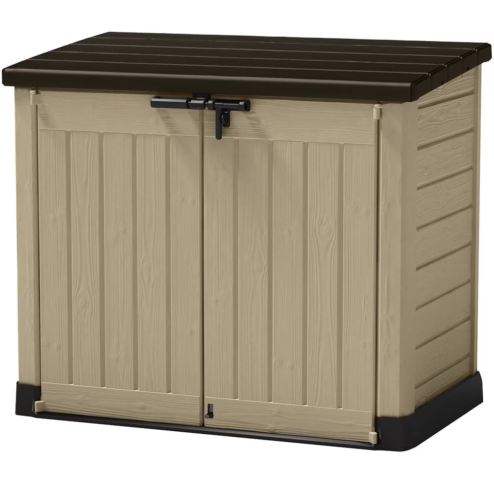 Keter Store It Out MAX Horizontal Durable Resin Outdoor Storage Shed with Heavy Duty Floor and Locking - Product image 1