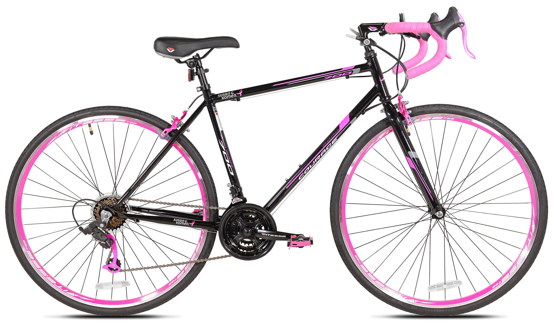 Susan G. Komen 700c Courage Road Women'S Bike, Pink and Black - Product image 2