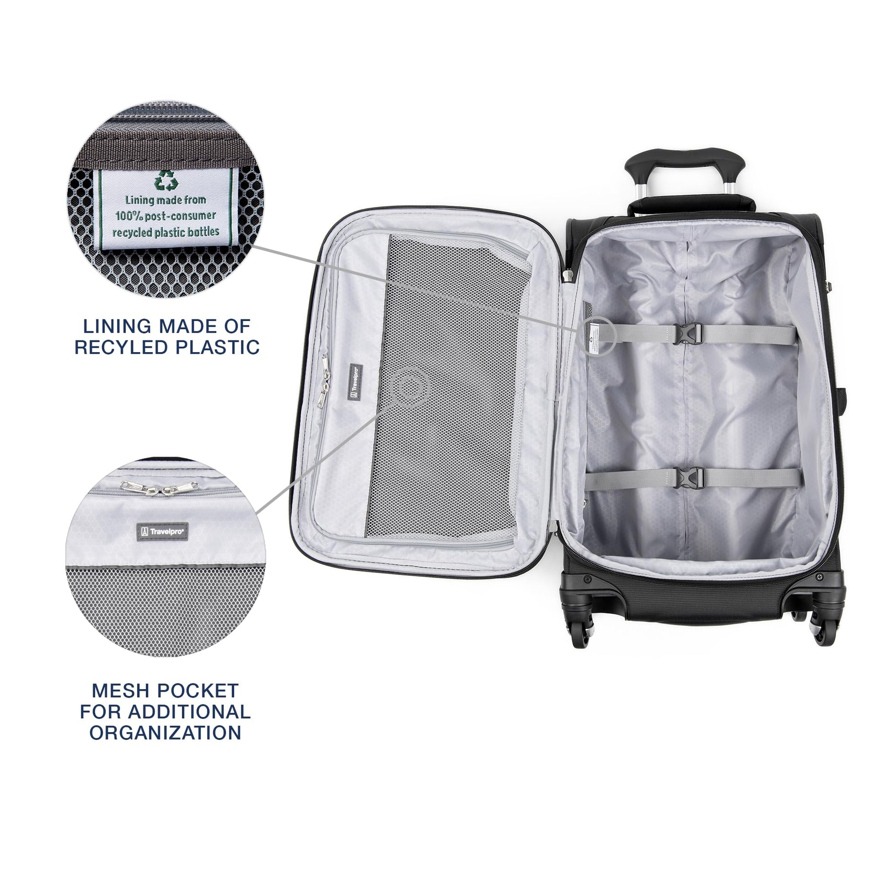Travelpro Maxlite 5 Softside Expandable Carry on Luggage - Product image 3
