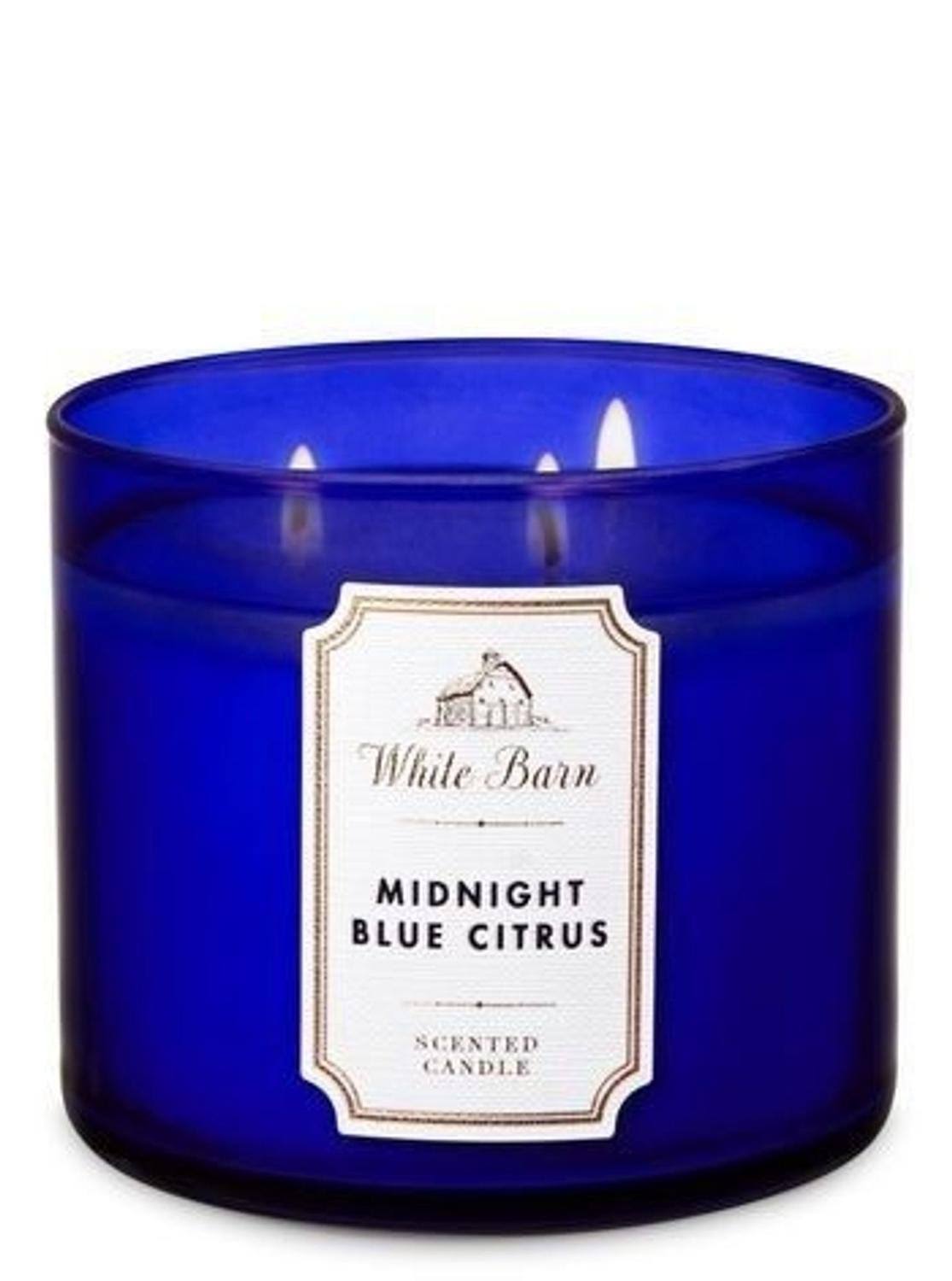 Bath & Body Works Midnight Blue Citrus 3-Wick Candle - Product image 1