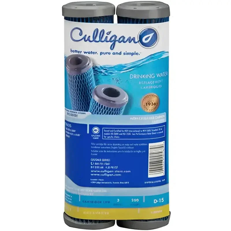 D-15 Culligan Fresh Water Filter Cartridge Replacement For Culligan