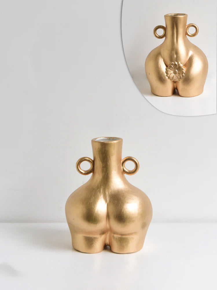 Nordic Human Body Ceramics Vases Home Decoration Accessories Office Dining Table Flower Arrangement - Product image 4
