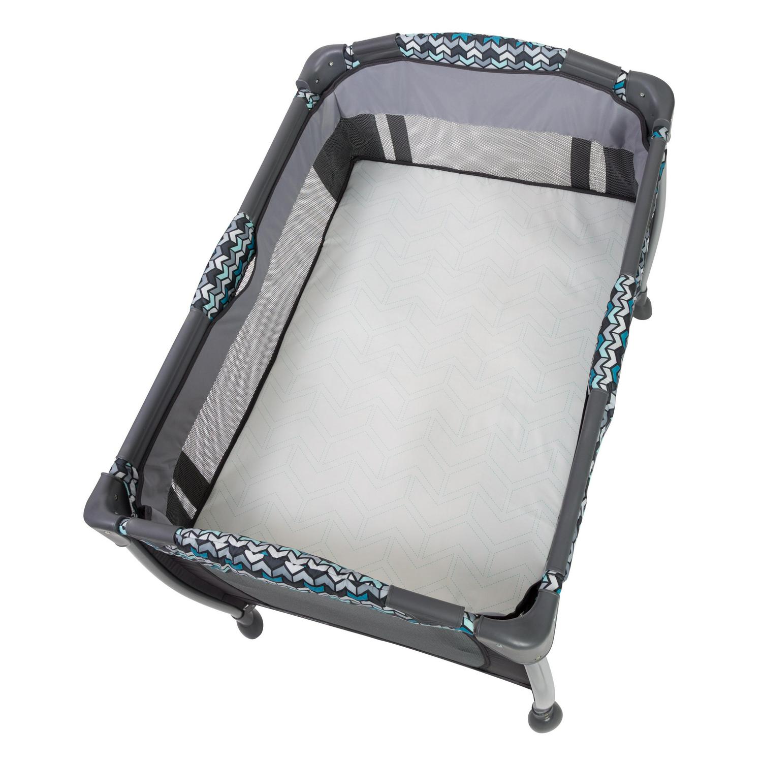 Baby Trend Resort Elite Nursery Center Playard with Bassinet and Travel Bag. Laguna Blue - Product image 4