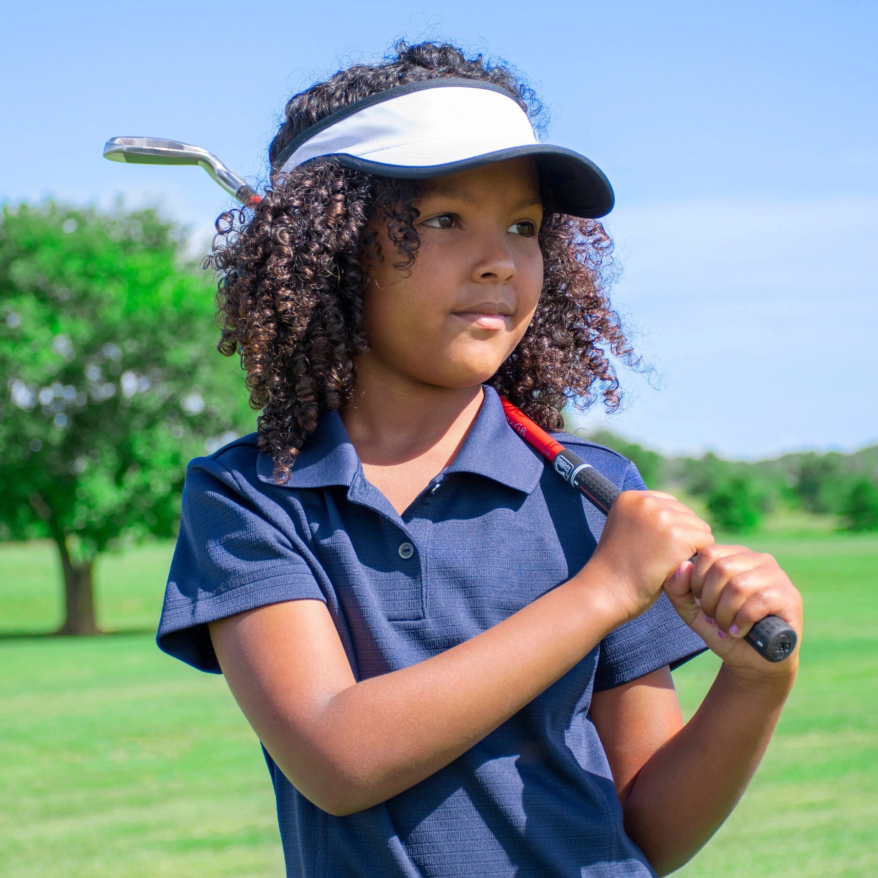 PGA Tour Right - Handed 10 Piece Kids Golf Club Stand Bag Set; Player Height 4'8 - 5'2", Ages 8 - 12