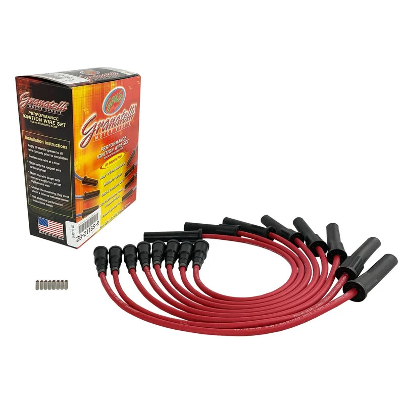 Granatelli Ignition Wires And Coil On/Near Plug Connectors - Ford 28-2116S-R
